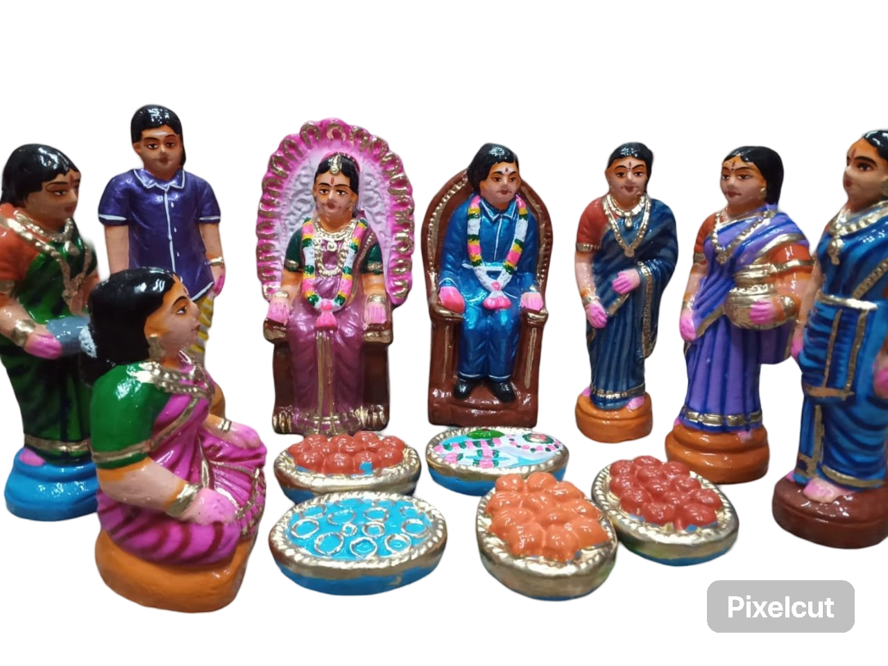 Seemantham set Golu doll