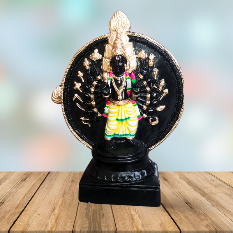 16" Chakkarathazhwar  Golu Doll / Golu Bommai / Bommulu