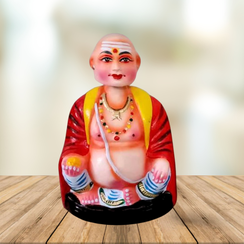 Image of 8.5" Thalayattu Thatha Chettiyar Golu Doll