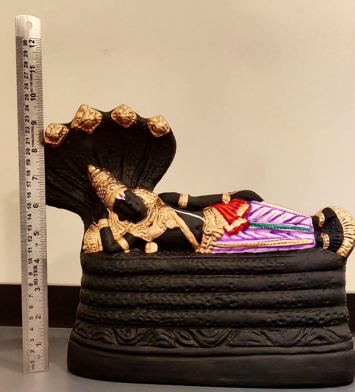 9.5” Ranganathar Small Golu Dolls / Golu Bommai / Bommulu height