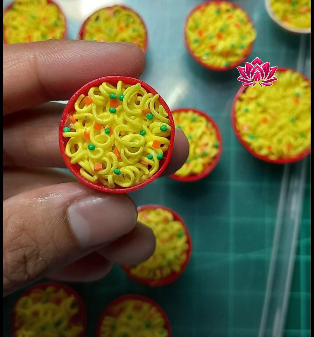 Miniature Maggi Noodles Plate Return gift Golu doll