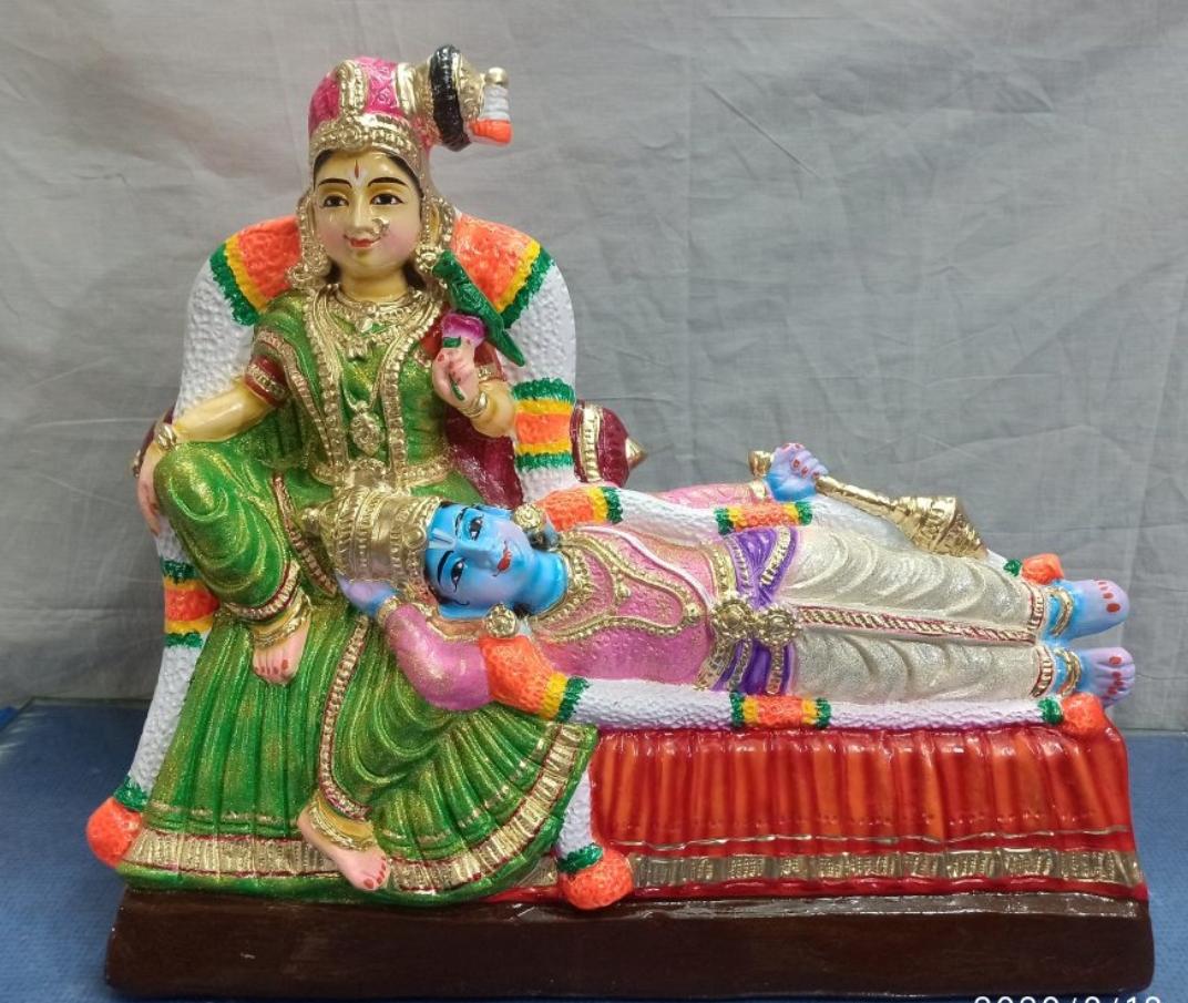 14" Andal Rangamannar Golu Dolls / Bommai / Bommulu