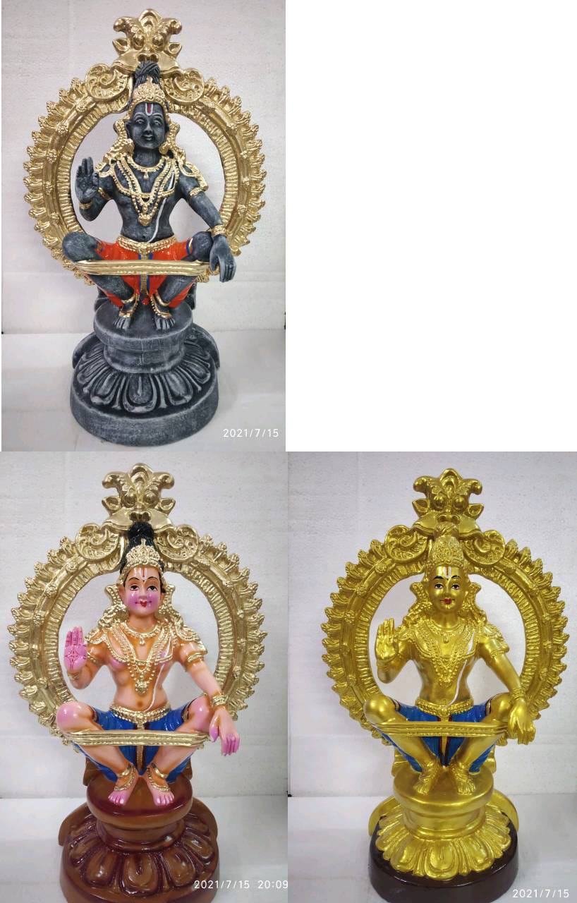 15” Iyappan Golu Dolls / Golu Bommai / Bommulu