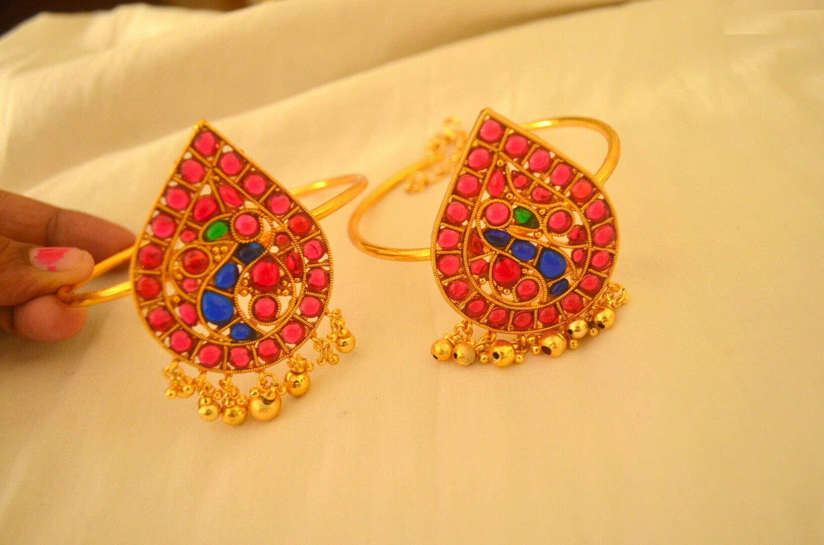 Traditional Kemp Stone Armlet / Arm Band / Baju Band