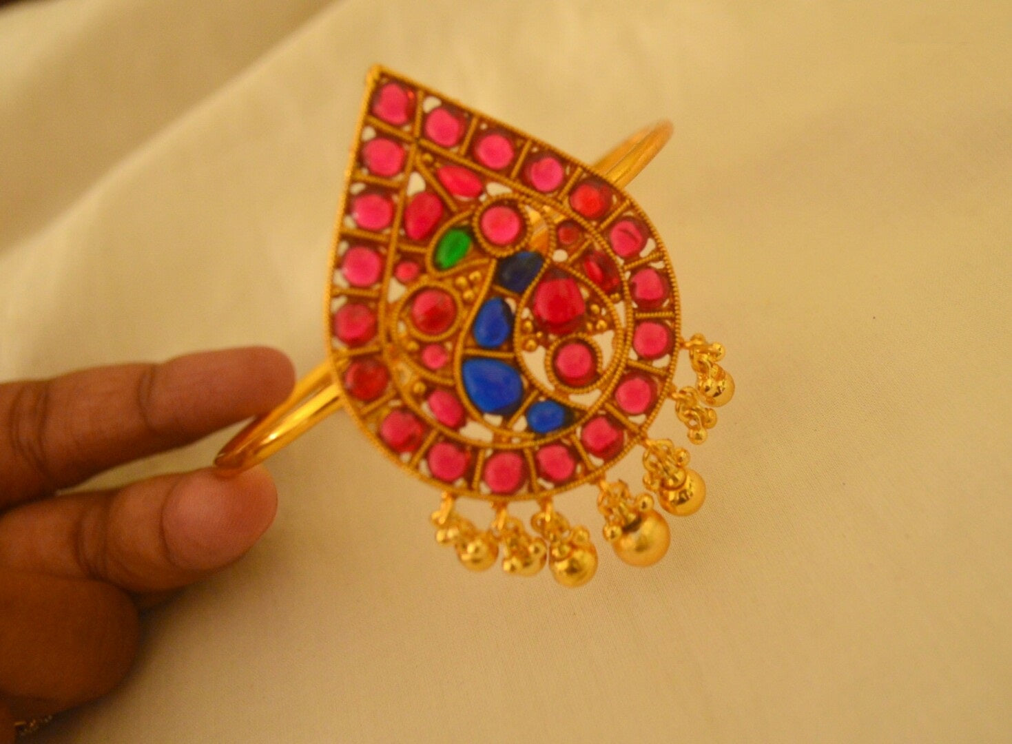 Traditional Kemp Stone Armlet / Arm Band / Baju Band