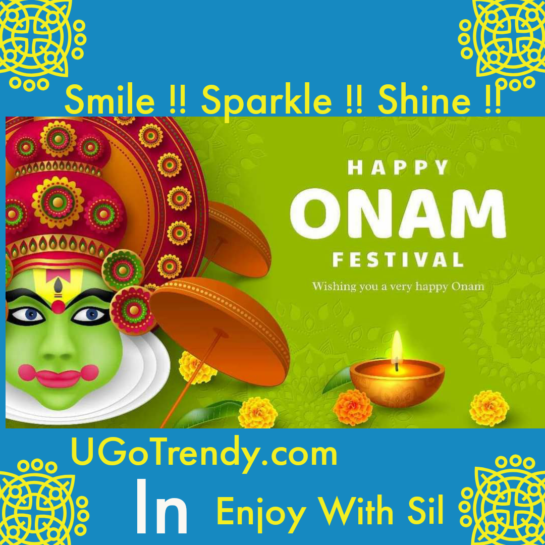 Happy Onam From UGoTrendy N Enjoy With Sil