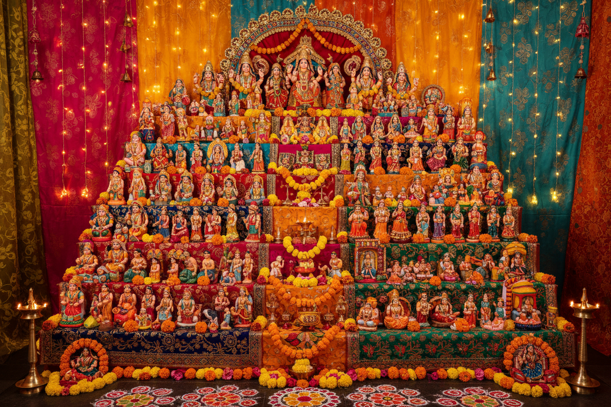 How to Set Up Your Golu Doll Display: A Beginner's Guide