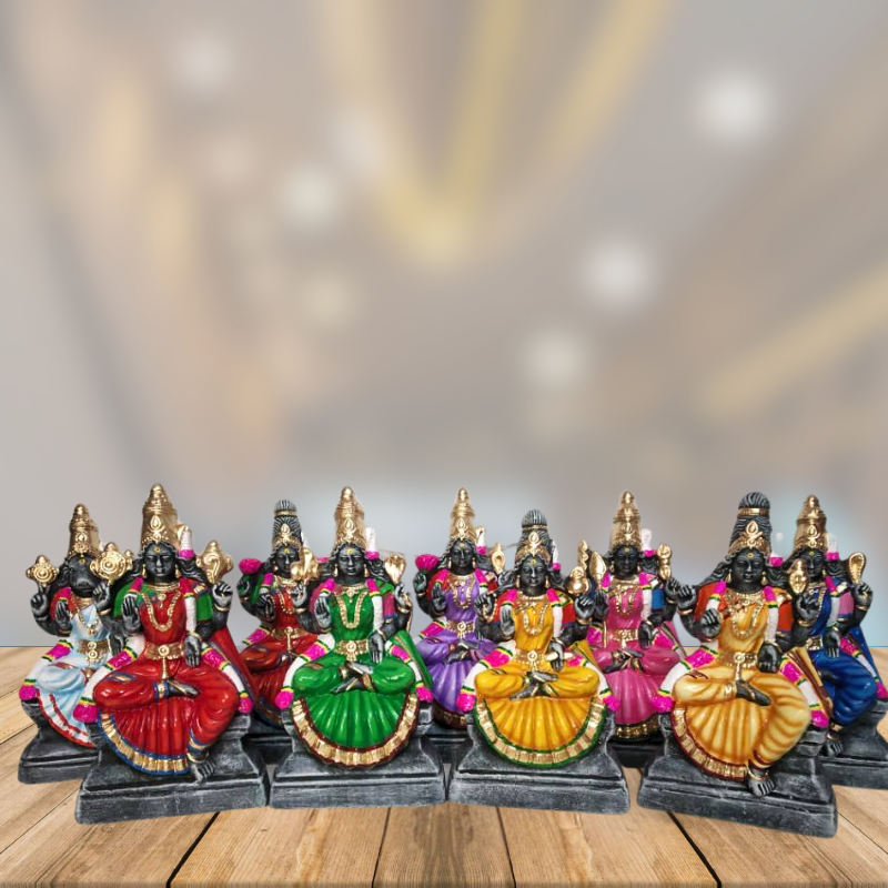 Image of 11" Nava Nayagi Set Golu Dolls / Golu Bommai / Bommulu