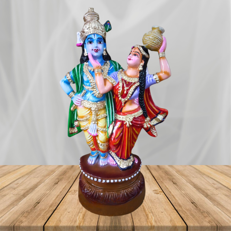 Image of 18” Kudam Krishna Golu Dolls / Golu Bommai / Bommulu