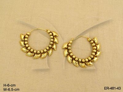 Chakri Antique Hoop Earrings