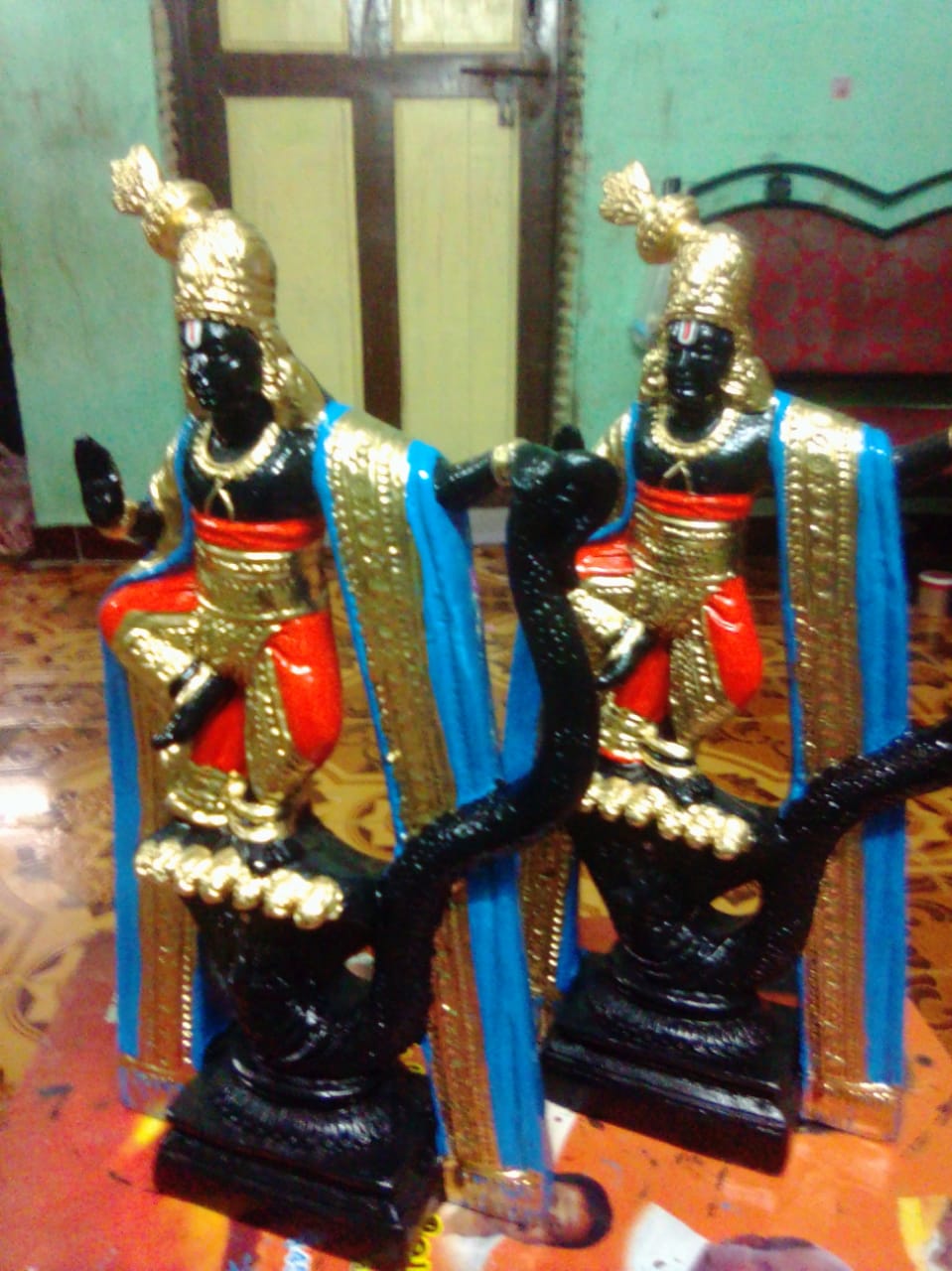15" Kalinga Narthanam Golu Dolls / Golu Bommai / Bommulu