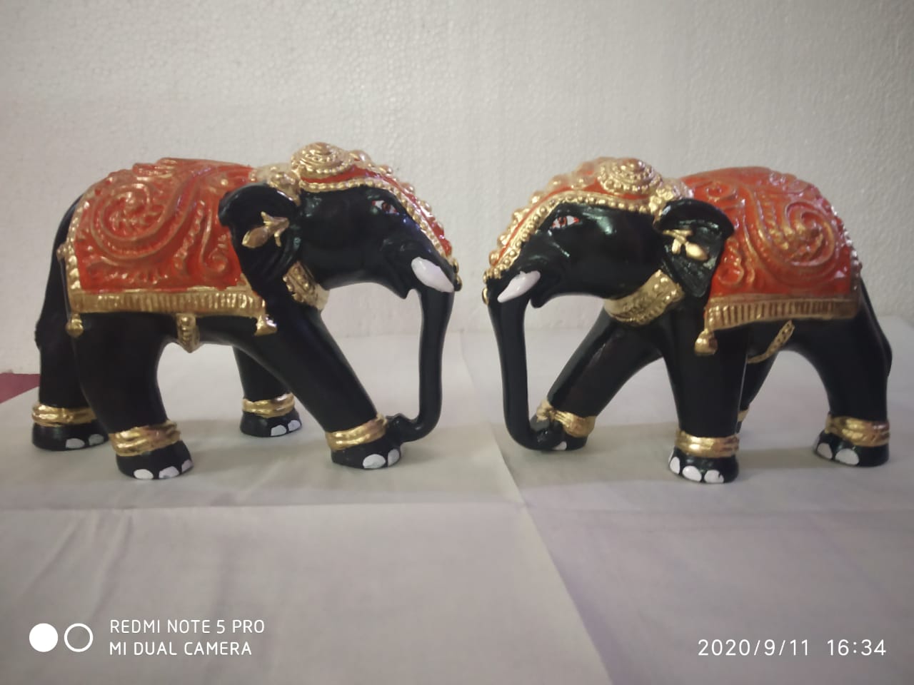 4" Elephant Set Golu Dolls