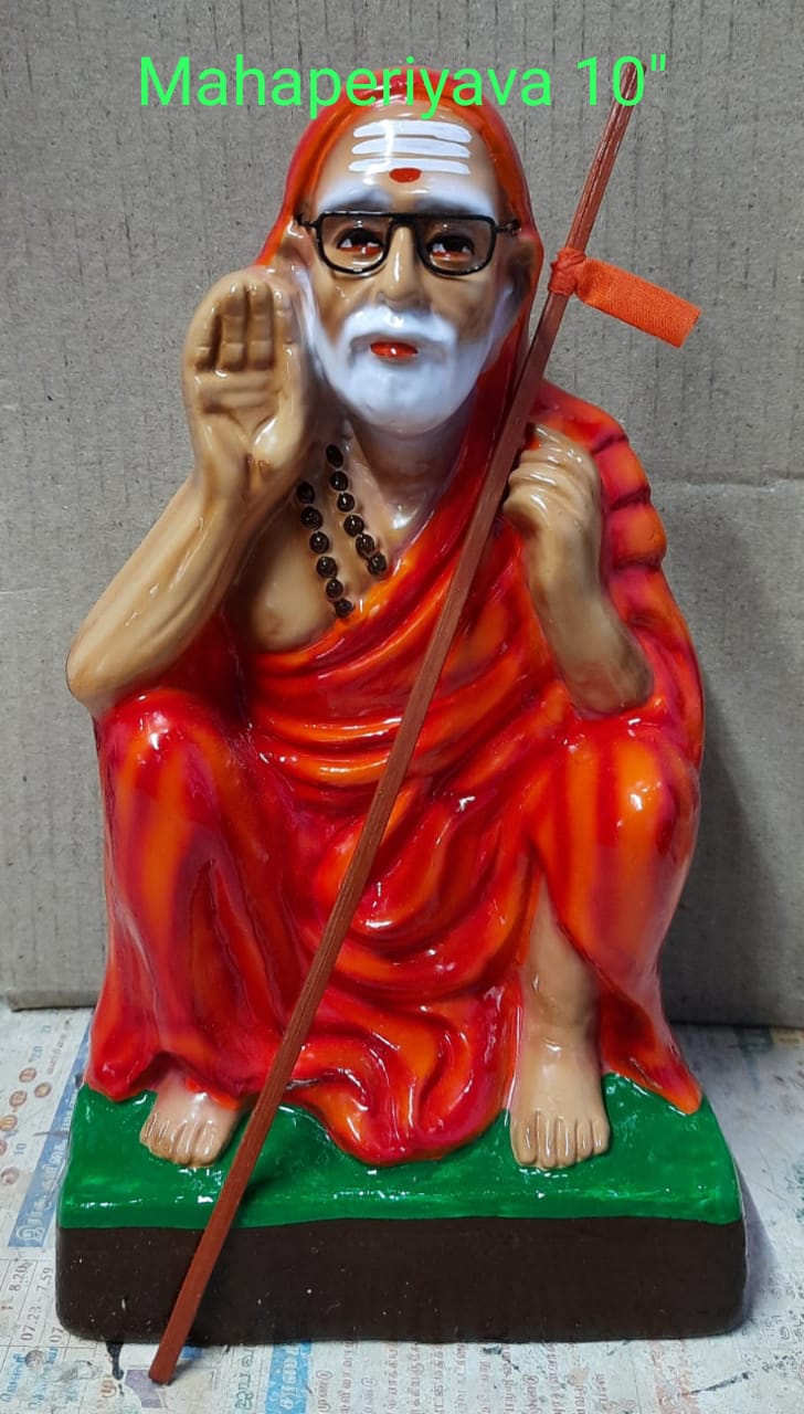 6" Kanchee Periyava (Small) Golu Dolls