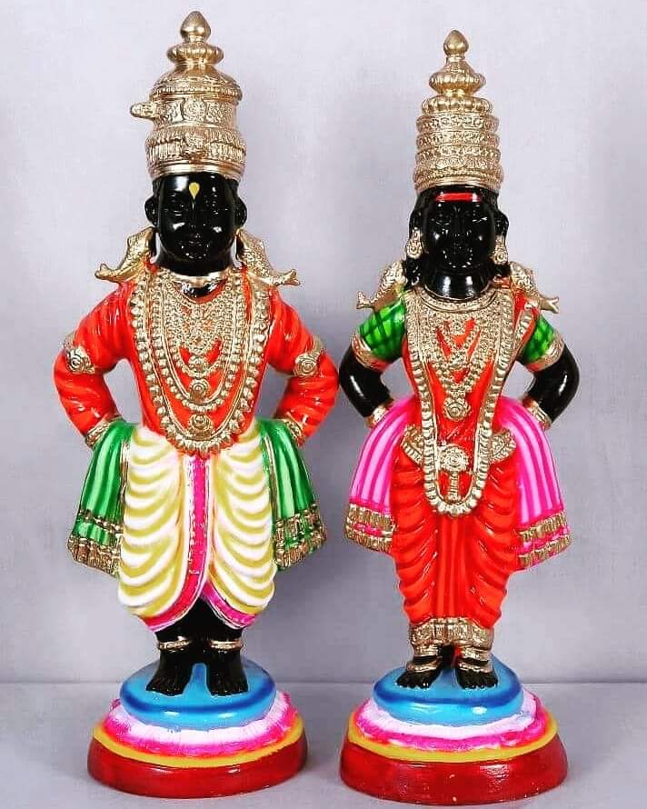 Pandu Ranga Set Golu Dolls / Golu Bommai / Bommulu