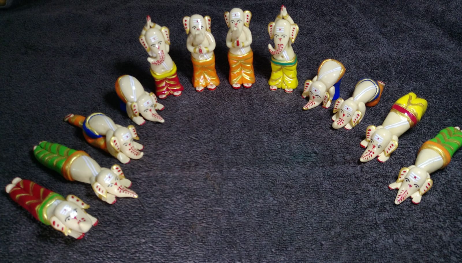 Surya Namaskar Vinayagar Golu Dolls
