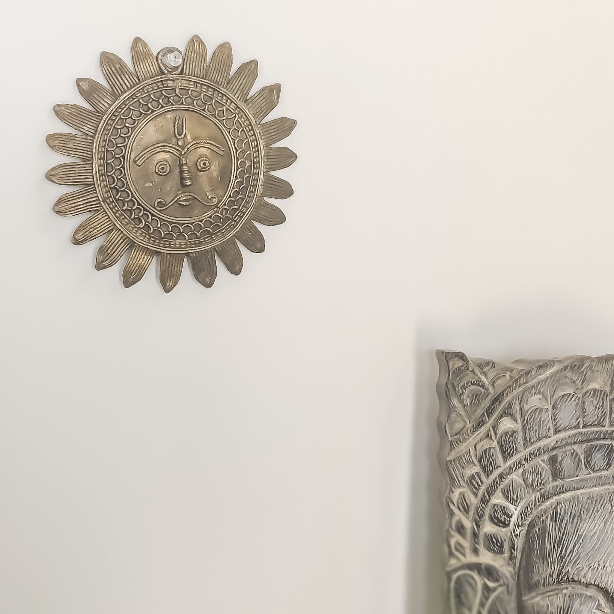 Brass Sun Wall Hanging