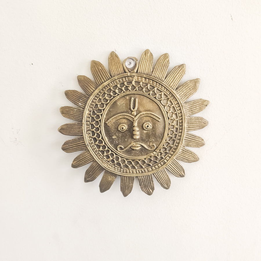 Brass Sun Wall Hanging