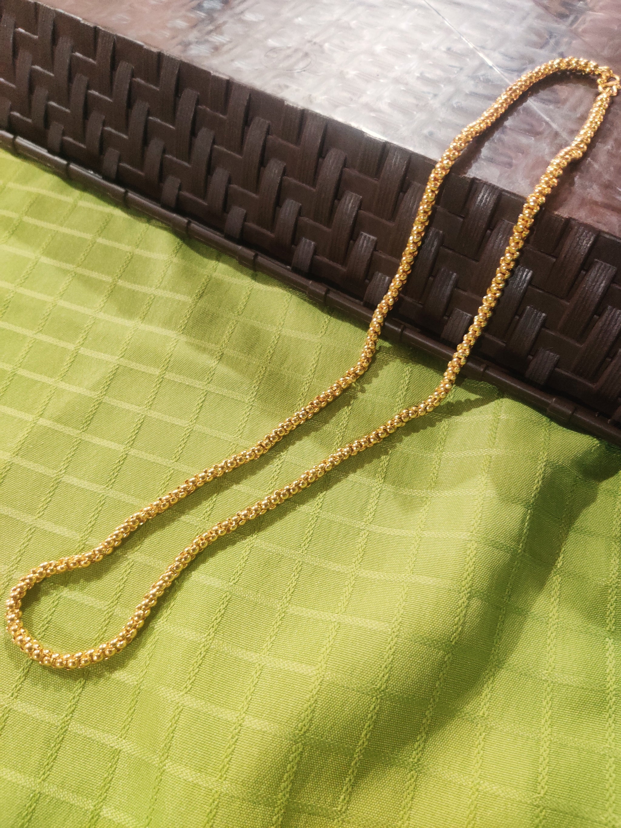 Gold Microplated Chain