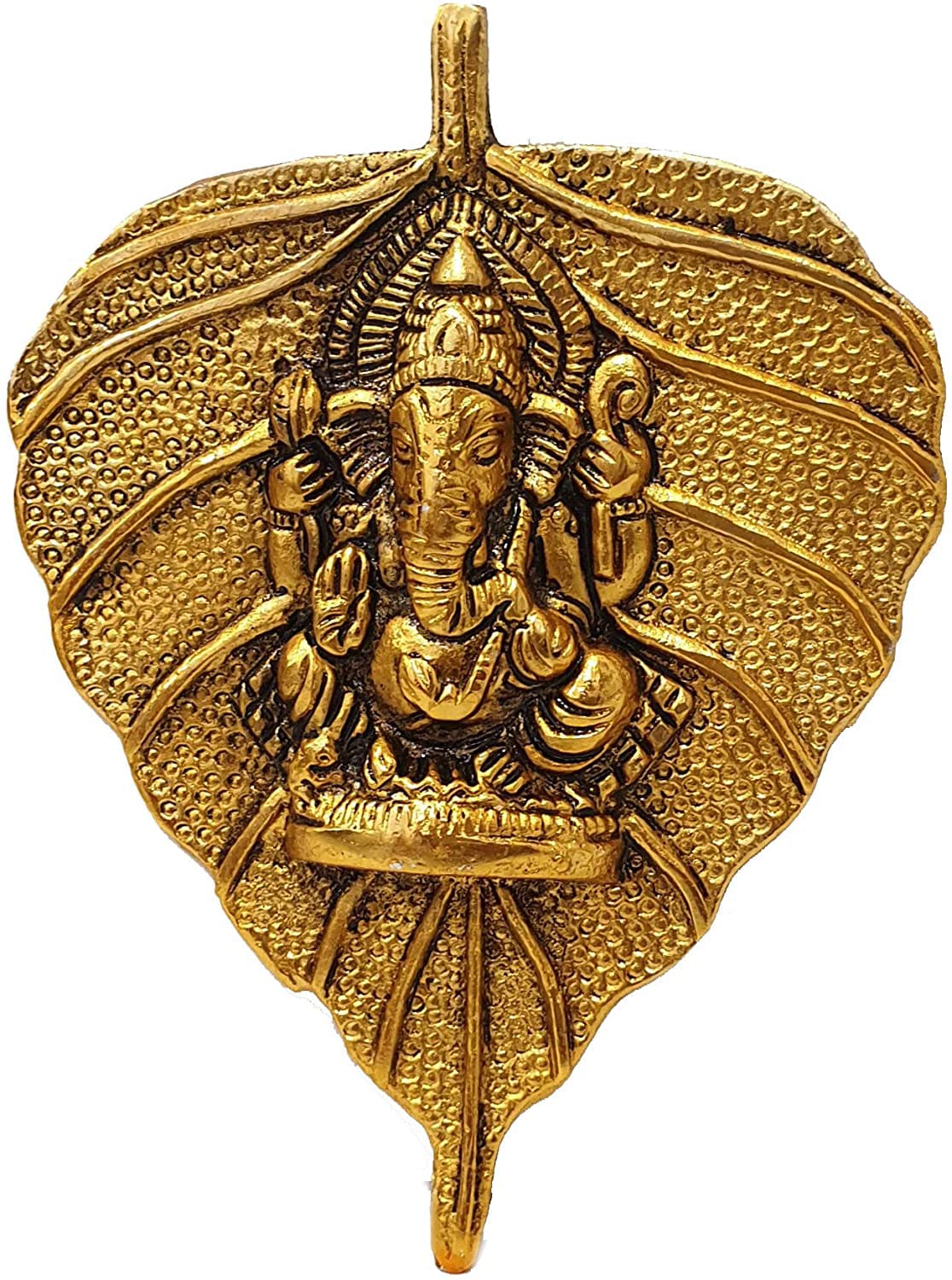 Metal Leaf Ganesha Wall Hanging Return Gift
