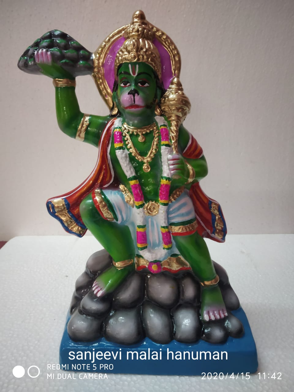 12” Sanjeevi Hanuman Golu Dolls / Golu Bommai / Bommulu