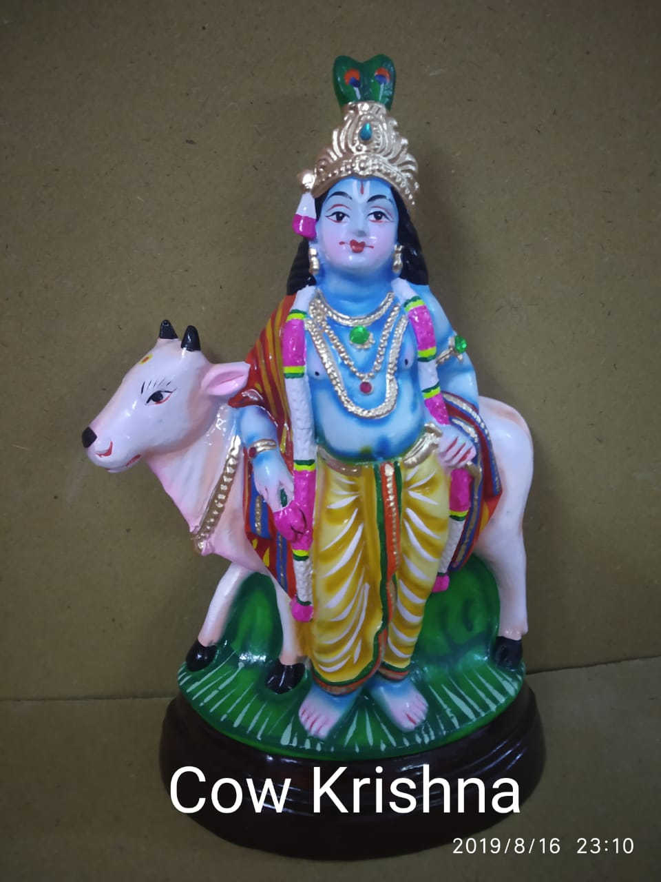 12" Pasu Krishna Golu Dolls / Golu Bommai / Bommulu