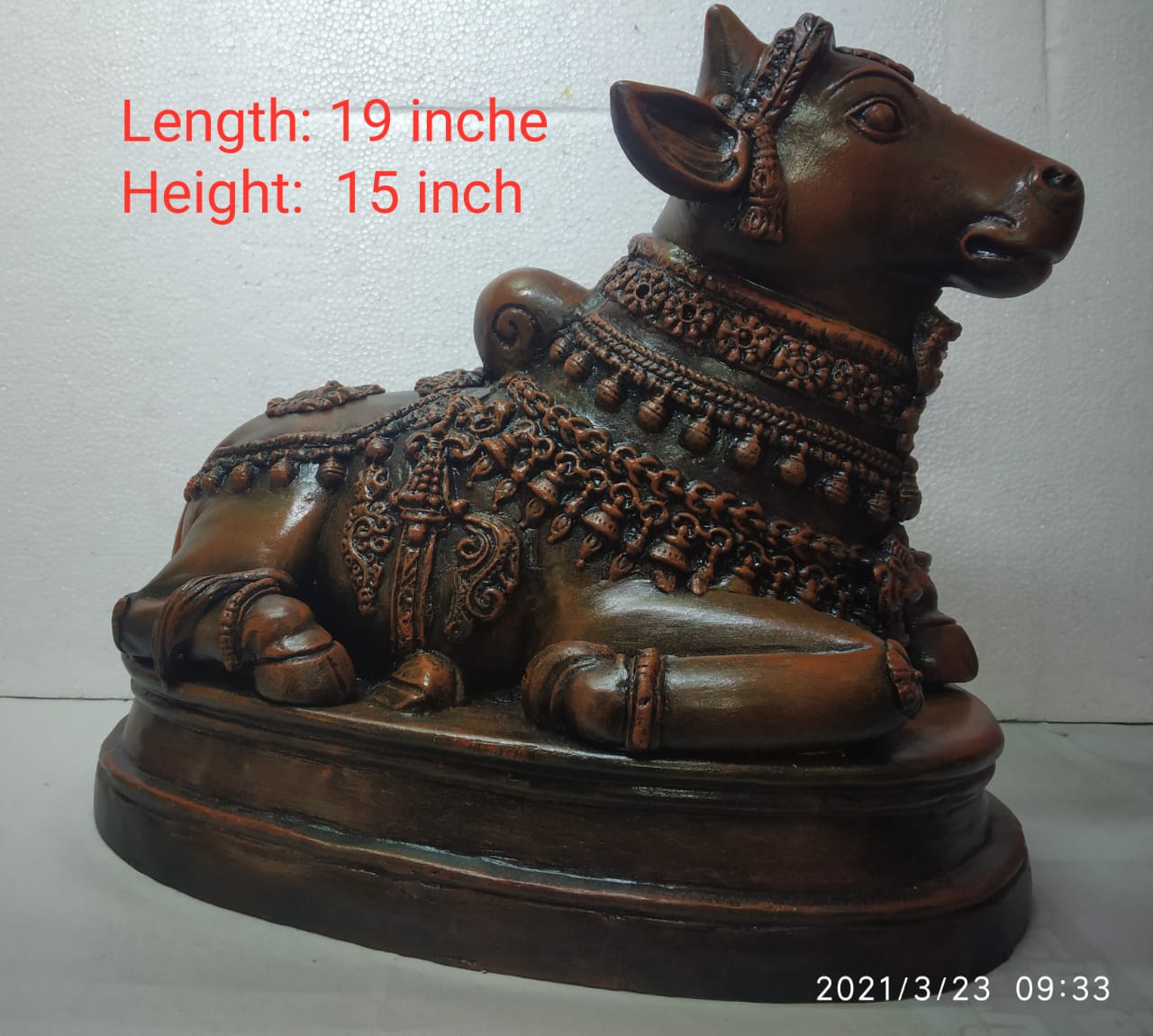 15" Nandhi Golu Dolls / Golu Bommai / Bommulu