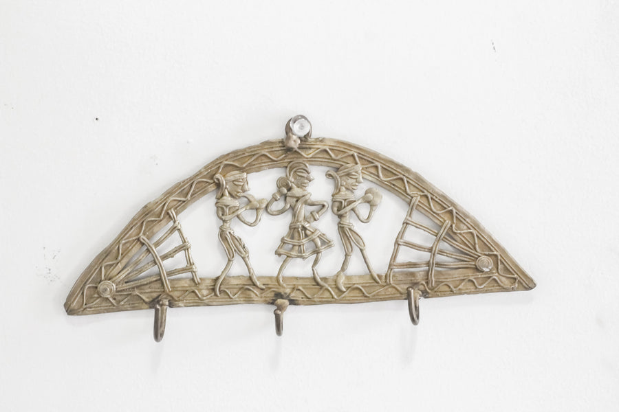Brass Dokra Music Band Key Holder
