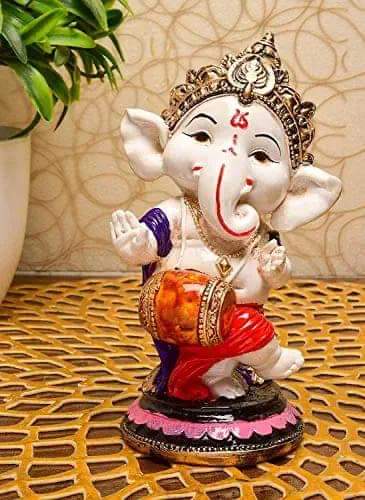 Dancing Ganesha With Dolak Return Gift / Decor